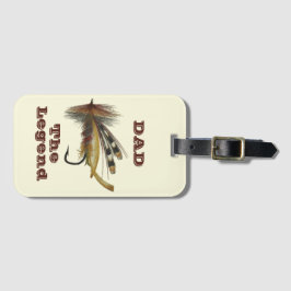 Etiqueta Para Maletas Antiguo Arcoiris Volando Por El Padre De La Leyend