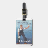 Anuncio de cigarrillos de Chesterfield de época