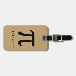 Etiqueta Para Maletas Apenas pi, nada más