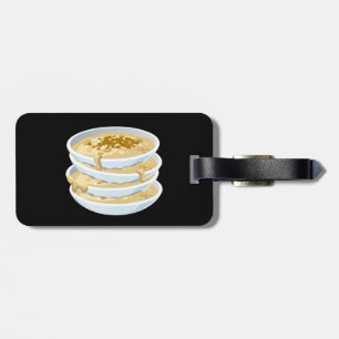 Etiqueta Para Maletas Aplejor de comida de Glitch