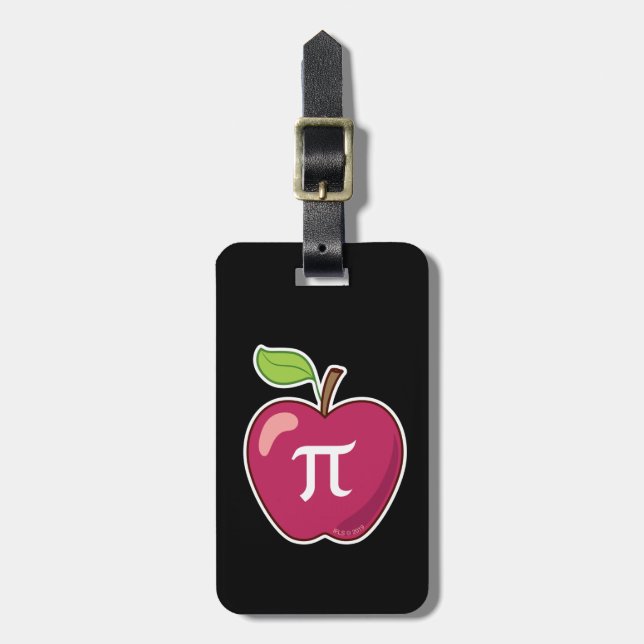 Etiqueta Para Maletas Apple pi (Frente Vertical)