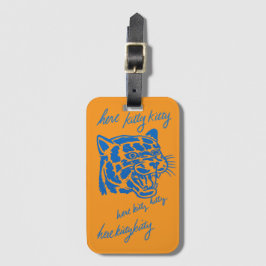 Etiqueta Para Maletas Aquí Gatito Gatito