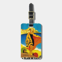 ARA VINTAGE LUGGGAGE TAG - ARTISTA ARA MUY FRANCÉS