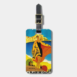 ETIQUETA PARA MALETAS ARA VINTAGE LUGGGAGE TAG - ARTISTA ARA MUY FRANCÉS