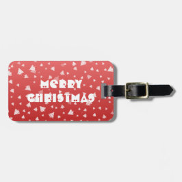 Etiqueta Para Maletas Árbol de Navidad