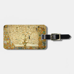 Etiqueta Para Maletas Árbol de vida por Gustav Klimt