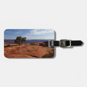Etiqueta Para Maletas Árbol fuera de las rocas rojas I en Canyonlands