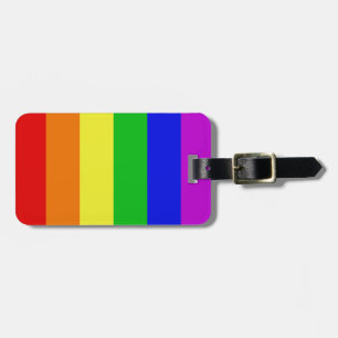 Etiqueta Para Maletas Arco iris gay