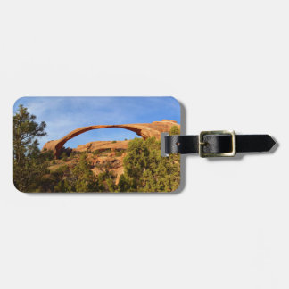 Etiqueta Para Maletas Arco Paisaje en el Parque Nacional Arches