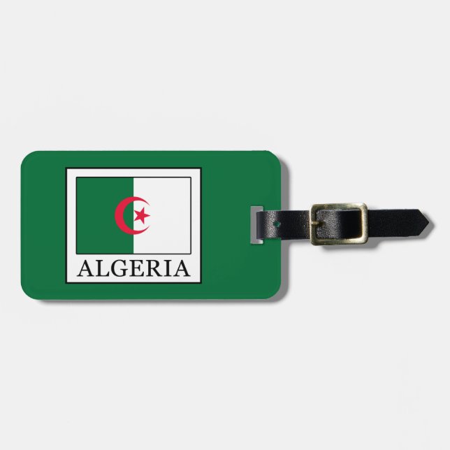 Etiqueta Para Maletas Argelia (Frente Horizontal)