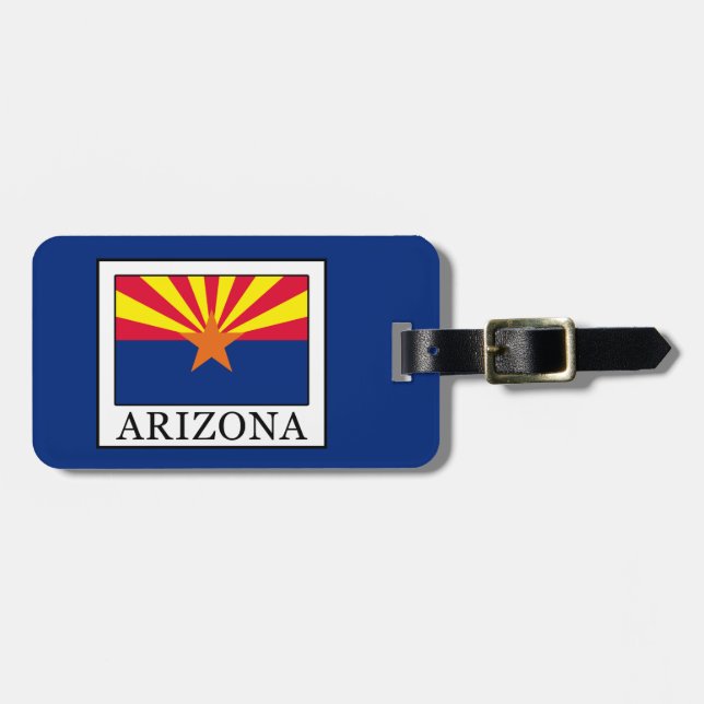Etiqueta Para Maletas Arizona (Frente Horizontal)