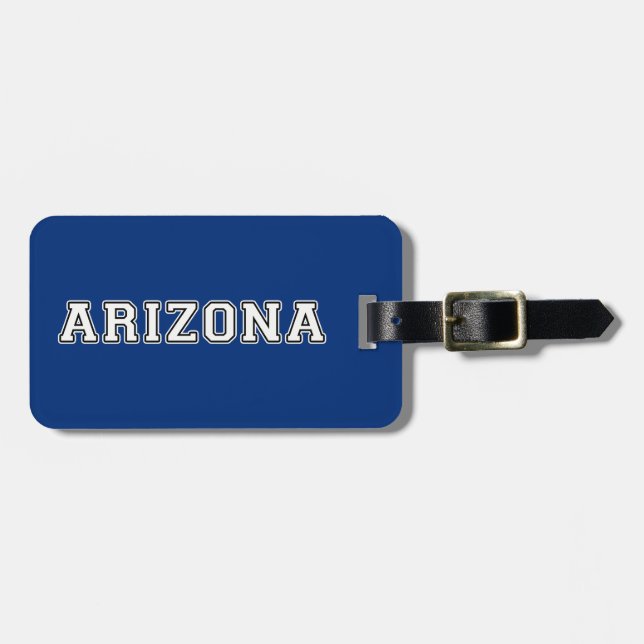 Etiqueta Para Maletas Arizona (Frente Horizontal)