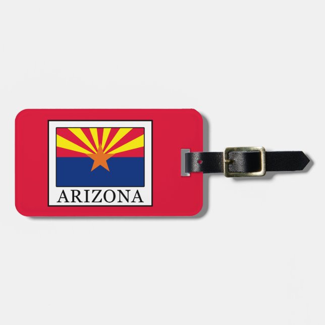 Etiqueta Para Maletas Arizona (Frente Horizontal)