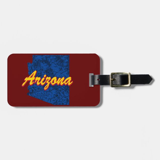 Etiqueta Para Maletas Arizona (Frente Horizontal)