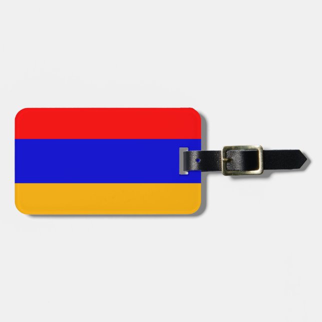 Etiqueta Para Maletas Armenia (Frente Horizontal)