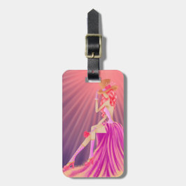 Etiqueta Para Maletas "Armonía en la Stardust" una glamorosa reina del S