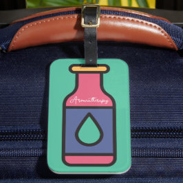 Etiqueta Para Maletas Aromaterapia