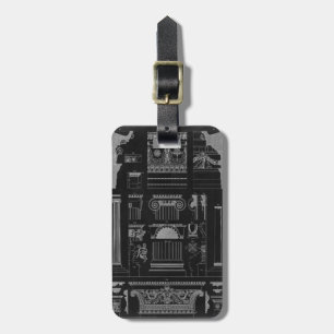 Etiqueta Para Maletas Arquitectura gráfica IV