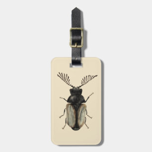 Etiqueta Para Maletas arte de entomología de los insectos de Guay