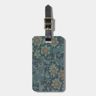 Etiqueta Para Maletas Arte de patrón de huerta de William Morris