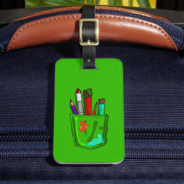 Etiqueta Para Maletas Arte en mi bolsillo