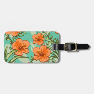 ETIQUETA PARA MALETAS ARTE HAWAIIAN