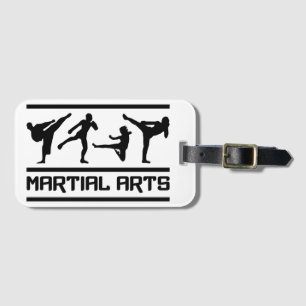Etiqueta Para Maletas Artes marciales