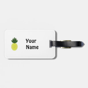Etiqueta Para Maletas Artsy Pineapple