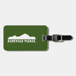 Etiqueta Para Maletas Asheville Please