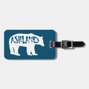 Etiqueta Para Maletas Ashland Oregon Bear
