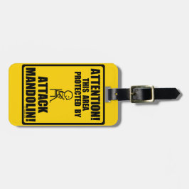 Etiqueta Para Maletas Atacar a Mandolin