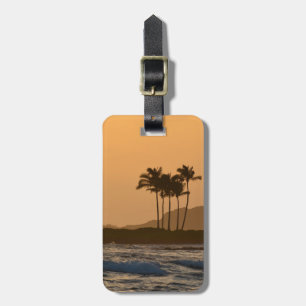 Etiqueta Para Maletas Atardecer en Kauai