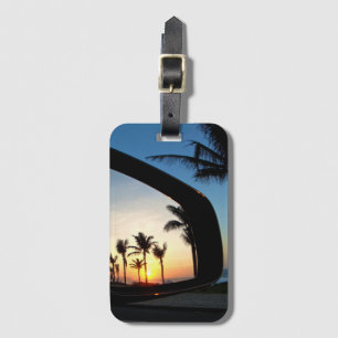 Etiqueta Para Maletas Atardecer En Río