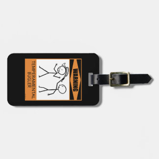 Etiqueta Para Maletas ¡Atención! Bugler de temperatura