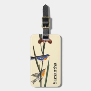 Etiqueta Para Maletas Audubon: Curruca
