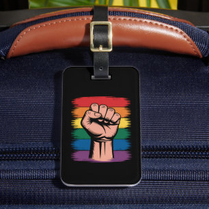 Etiqueta Para Maletas Aumentó el orgullo del arcoiris por los derechos d