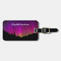 Aurora Borealis Starry Night Sky