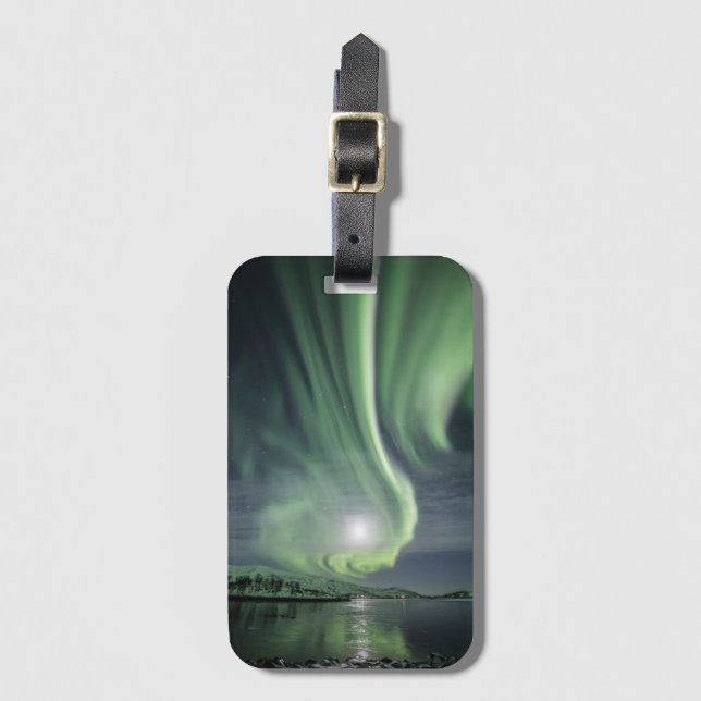 Etiqueta Para Maletas Aurora Moonlight (Anverso vertical)