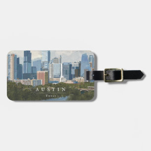 Etiqueta Para Maletas Austin Skyline