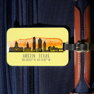 Etiqueta Para Maletas Austin Skyline Latitude