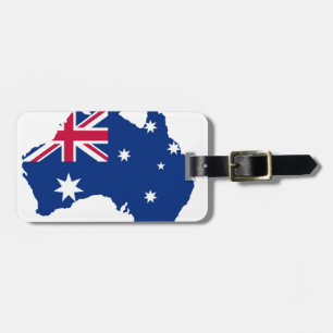 Etiqueta Para Maletas Australia bandera Australia Style diseño