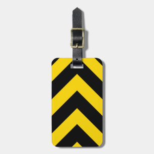Etiqueta Para Maletas Autopista Autopista Tráfico Bumble Bee Chevrons