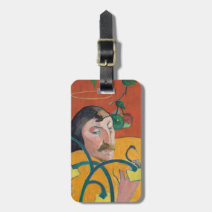 Etiqueta Para Maletas Autorretrato de Paul Gauguin el , 1889 (aceite en