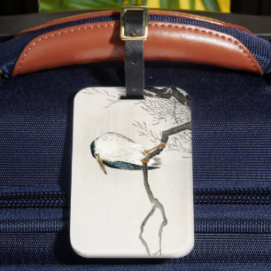 Etiqueta Para Maletas Ave japonesa Ohara Koson