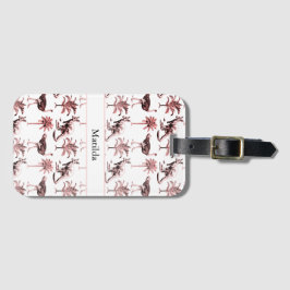 Etiqueta Para Maletas avestruces y canguros, personalizable