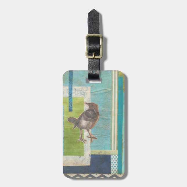Etiqueta Para Maletas Avian Scrapbook I (Frente Vertical)