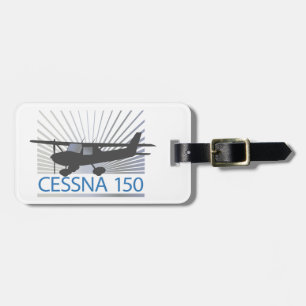 Etiqueta Para Maletas Avión Cessna 150