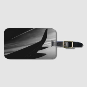 Etiqueta Para Maletas Avión en el aire