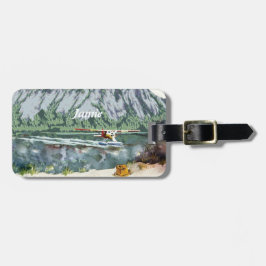 Etiqueta Para Maletas Avión marino