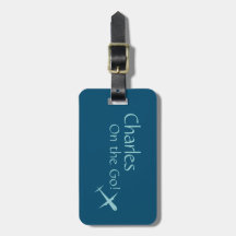 Avión personalizado "On the Go", Ocean Blue
